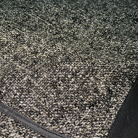 B&W Shimmer Tweed Pencil Skirt - Picture 4 of 5